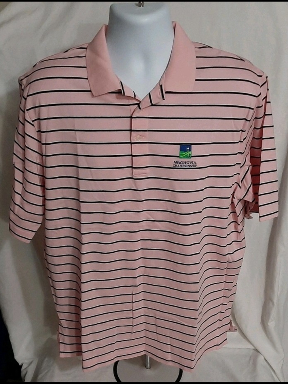 Wachovia Championship Ralph Lauren Polo Golf Men's Large Shirt PGA Quail Hollow